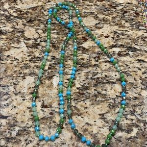 Cute Turquoise and green necklace